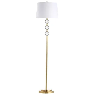 Rose Transitional 1 Light Led Compatible Decorative Floor Lamp