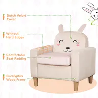 Kids Sofa Armchair Rabbit Patten