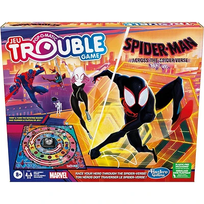 Trouble: Spider-man Across The Spider-verse Edition Board Game