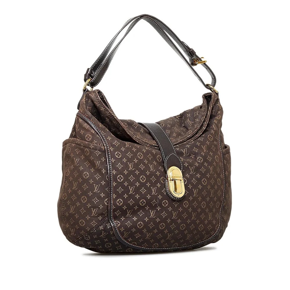 Louis Vuitton Vintage - Mini Lin Romance Hobo Bag - Brown - Cotton