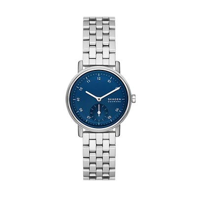 Women's Kuppel Lille Two-hand Sub-second, Silver Stainless Steel Watch