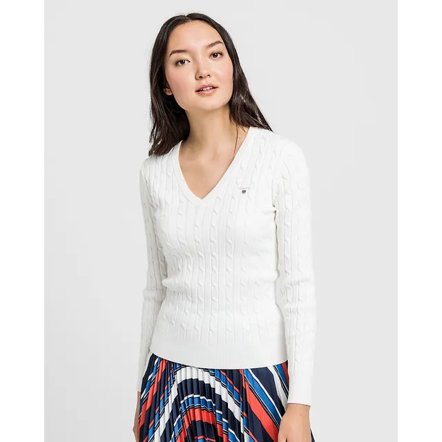 Maje Monolya Monogram Sleeveless Sweater in White