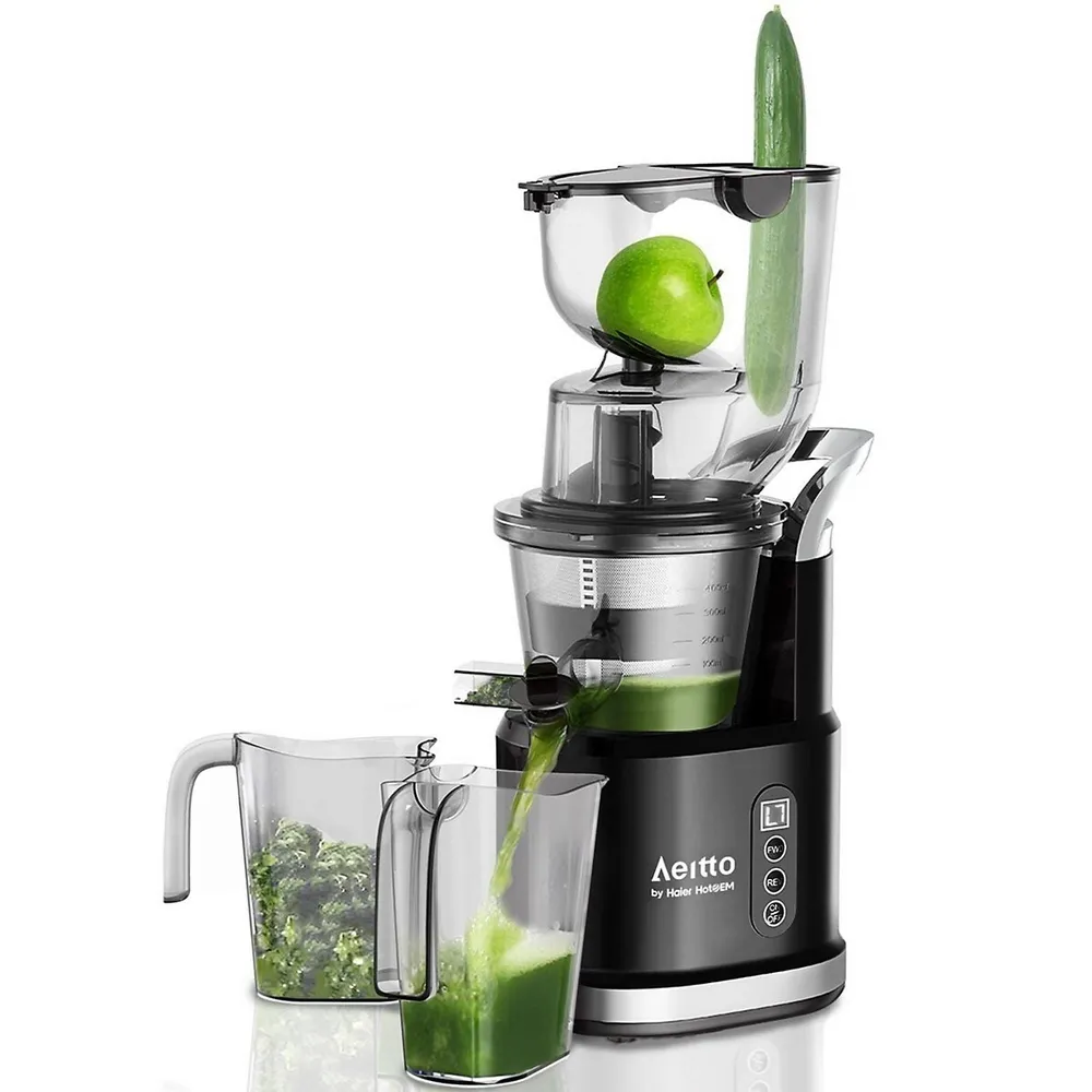 Slow Masticating Juicer With 81mm Wide Chute