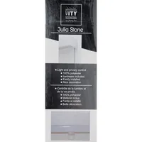 Julia Stone - Window Roller Shade/blind, Cordless, White