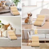 Pet Stairs, 3 Tier Dog Step Stairs Pet Ramp With Non-slip Bottom For Bed Couch