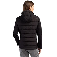 Plus Evoke Hybrid Eco Softshell Recycled Full Zip Womens Hooded Jacket