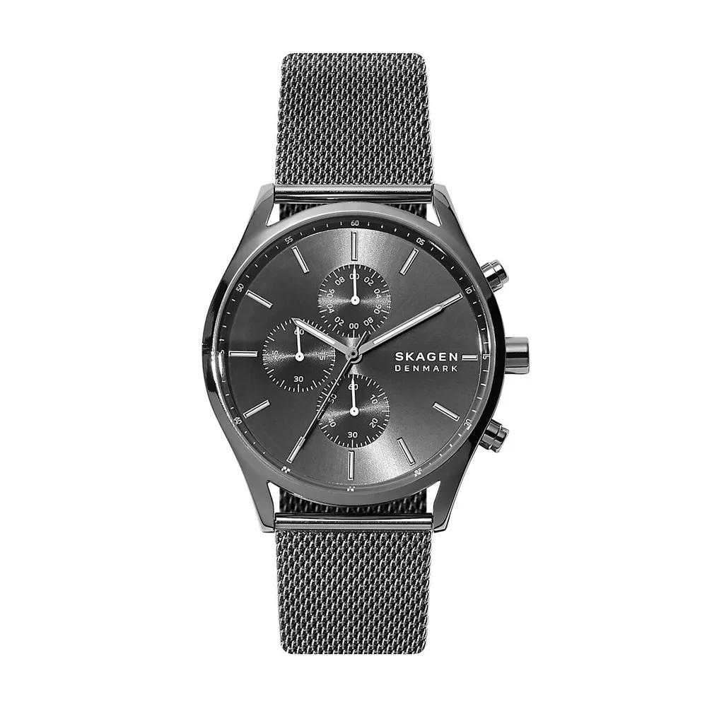 Men's Holst Chronograph, Gunmetal-tone Stainless Steel Watch
