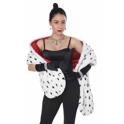 Dog Faux Dalmatian Stole Costume