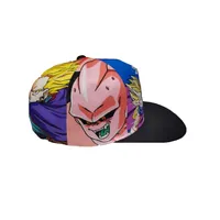 Dragon Ball Z Super Saiyan Action Characters Snapback Hat