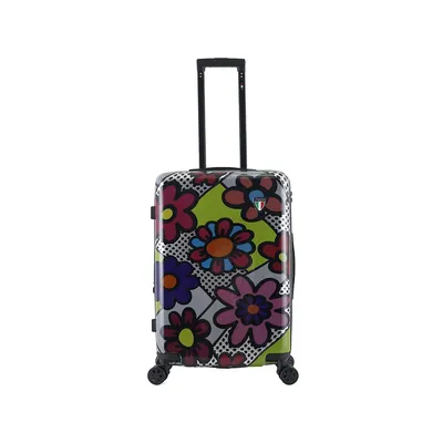 Pop Art Flower Dots Luggage Suitcase