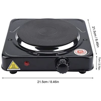 1000w Thermal Fuse Electric Hot Plate Cooker 110v