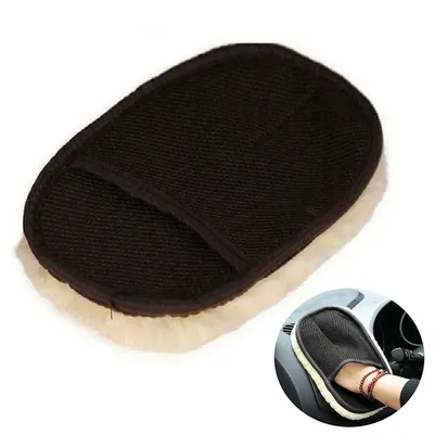 Soft Car Washing Gloves Cleaning Brush Motorcycle Washer Care