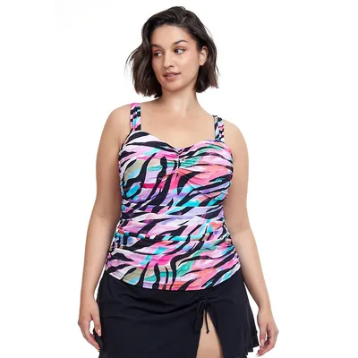 Wild Parade D Cup Plus Swim Tankini