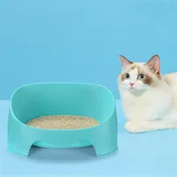 2 Pack Tofu Cat Litter 2mm 5.2lbs Cat Sand, Original Eco-Friendly Cat Litter Plant Cat Litter 6L(2 Packs* 2.4kg/Pack)