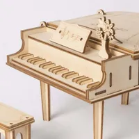 Grand Piano Tg402 3d Wooden Puzzle