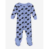 Kids Footed Sleeper Cotton Easter Pajamas