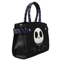 Nightmare Before Christmas Jack Skellington Movie Character Black Purse