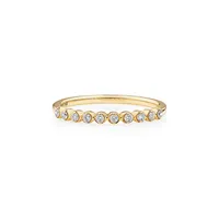 Wedding Ring With 0.15 Carat Tw Diamonds In 14kt Yellow Gold