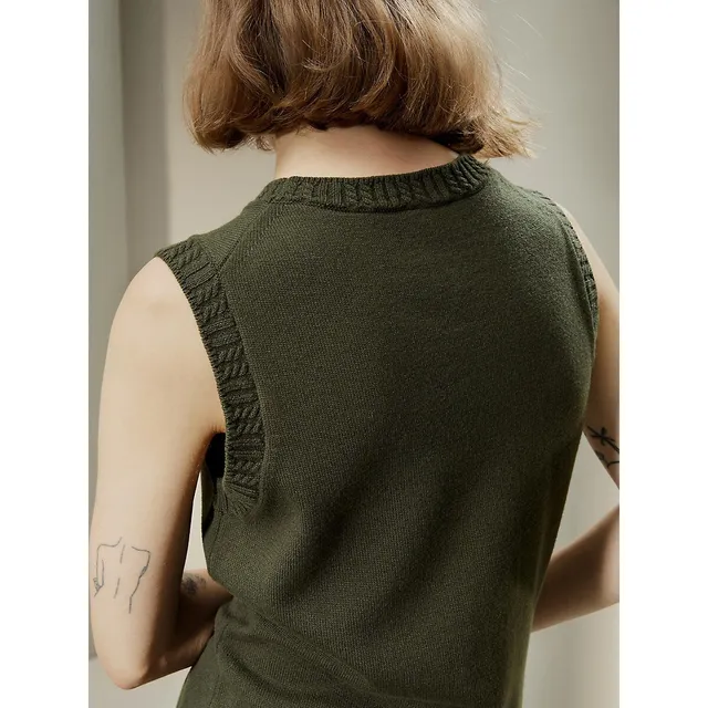 LILYSILK Ultra-fine Merino Wool Vest For Women