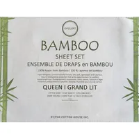 Bamboo Sheet Set, Hypoallergenic, Queen