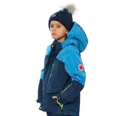 Ace's Snowsuit Luxury Kids Winter Ski For Boys Ages 2-16 - Ösno Jacket & Snowpants Set Lightweight, Warm, Stylish Waterproof Snow Suits