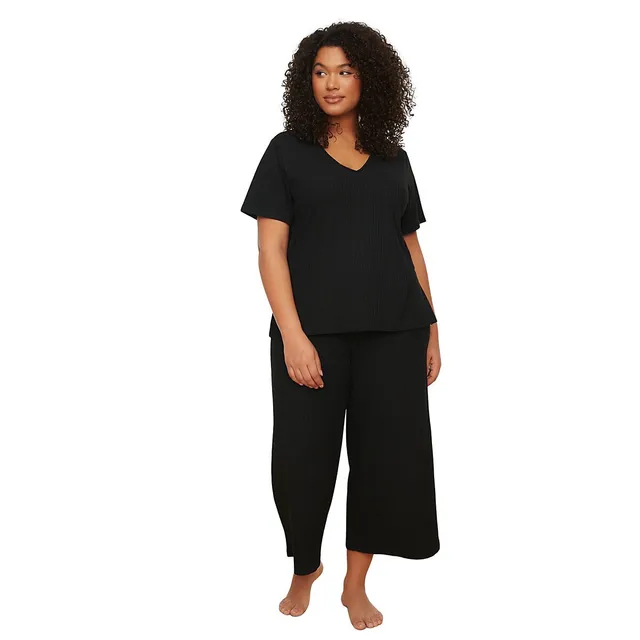 NWT BLACK Pajama Leggings, XS  Black pajamas, Clothes design, Pajamas women