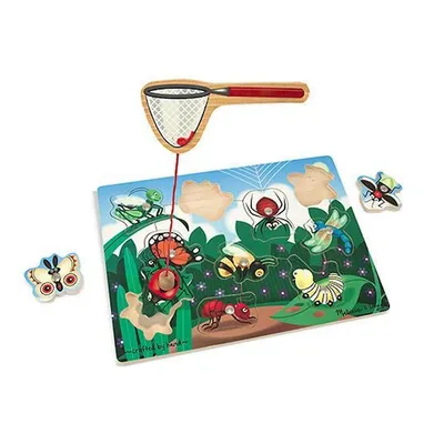 Magnetic Bug-catching Game