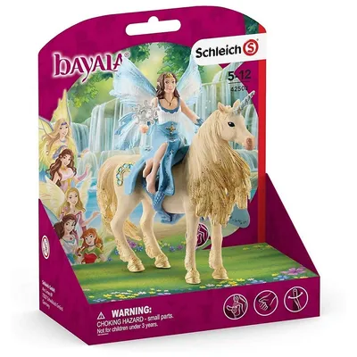 Bayala: Eyela Riding On Golden Unicorn