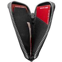Minimalist Leather Rfid Zip Case Wallet
