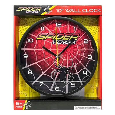 Spider-man Venom 10 Inch Wall Clock