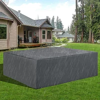 Outdoor Patio Furniture Cover, Waterproof, Anti-uv, Grey