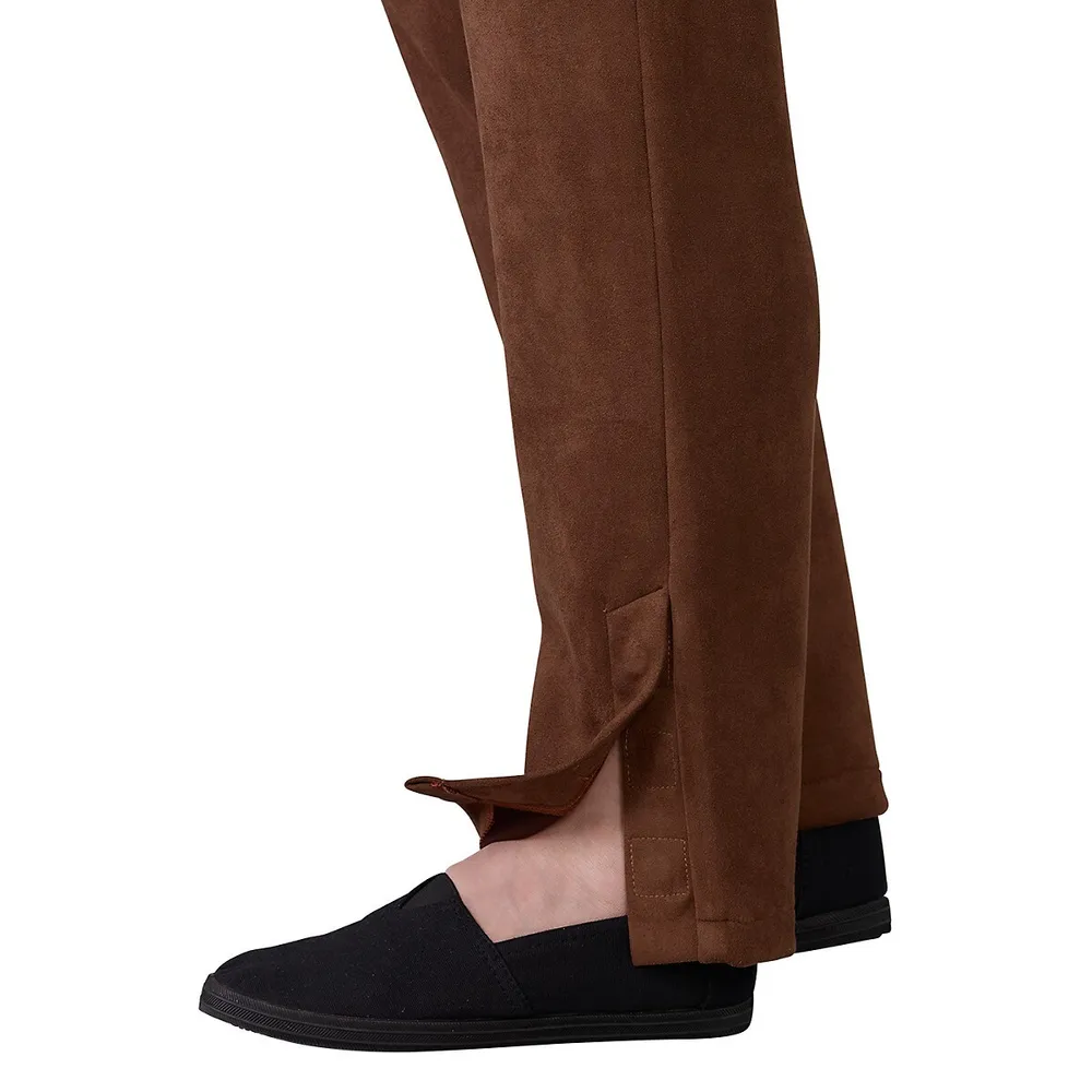 Seated Side Zip Pant With Pull Tabs