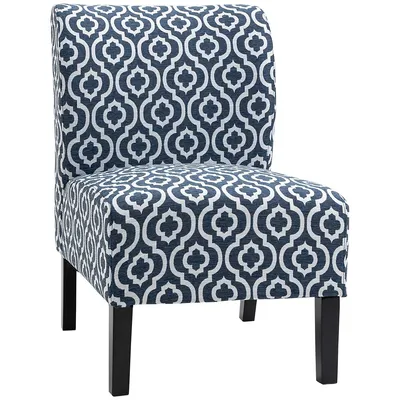 Armless Accent Chair For Bedroom