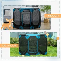 Foldable Pop Open Pet Playpen Exercise Pen With Carrying Bag