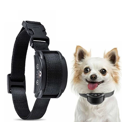 Rechargeable Anti No Barking Collar Electric Shock Dog Pet Bark Training Collar