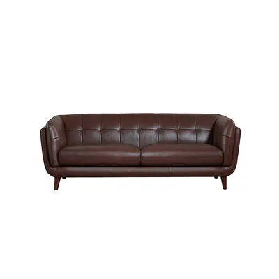 Clearance Solana 88 In. Leather Sofa