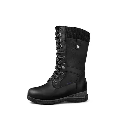 Waterproof Wool Lined Tall Winter Boots Storm
