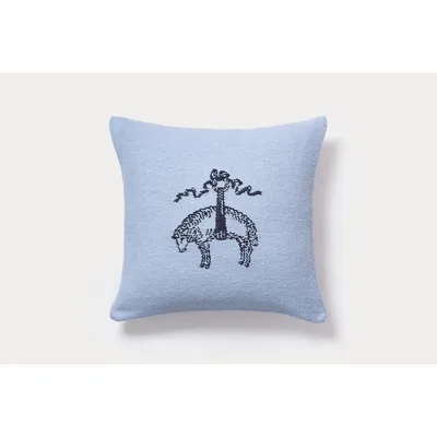 Brooks Brothers Signature Logo Decorative Pillow
