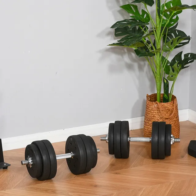 Soozier 66lbs Adjustable Dumbbells