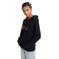 Classic Rainbow Embroidered Hoodie