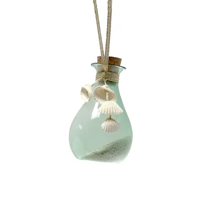 Hanging Bottle Of Sand Ornament (pack Of 3)