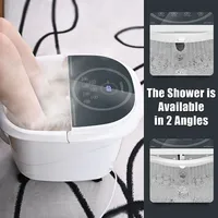 Foot Spa Bath Massager W/ 2-angle Shower & Motorized Rollers