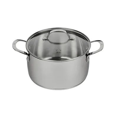 5.3 Qt 9.5 Inch (5l 24cm) Stainless Steel Dutch Oven
