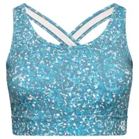 Womens/ladies Mantra Fracture Print Recycled Sports Bra