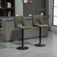 Adjustable Barstools Set Of 2