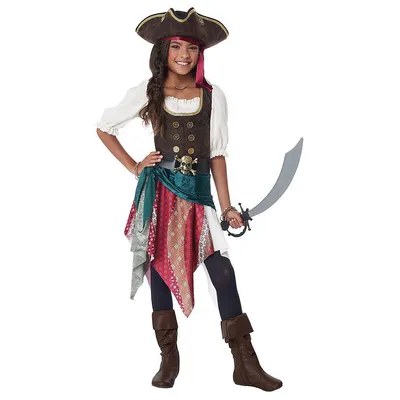Boho Pirate Girls Costume