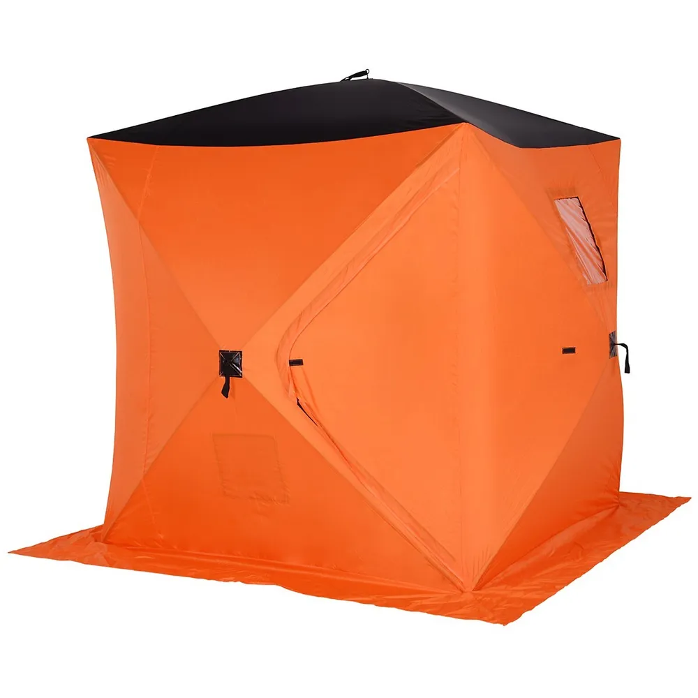 Outsunny 2 Person Pop Up Ice Fishing Tent