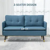 55" Loveseat Sofa, Modern Love Seats Furniture