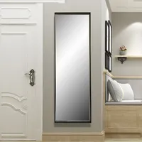 Metal Wall Or Floor Mirror