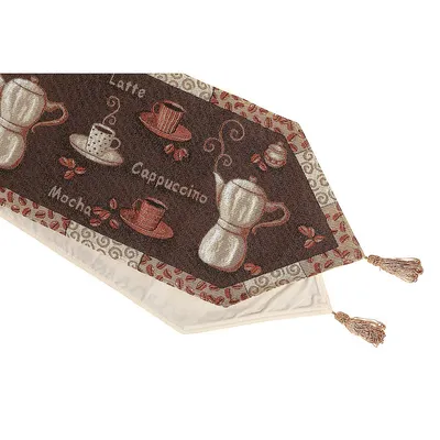 Tapestry Table Runner (coffee Drinks) (36")